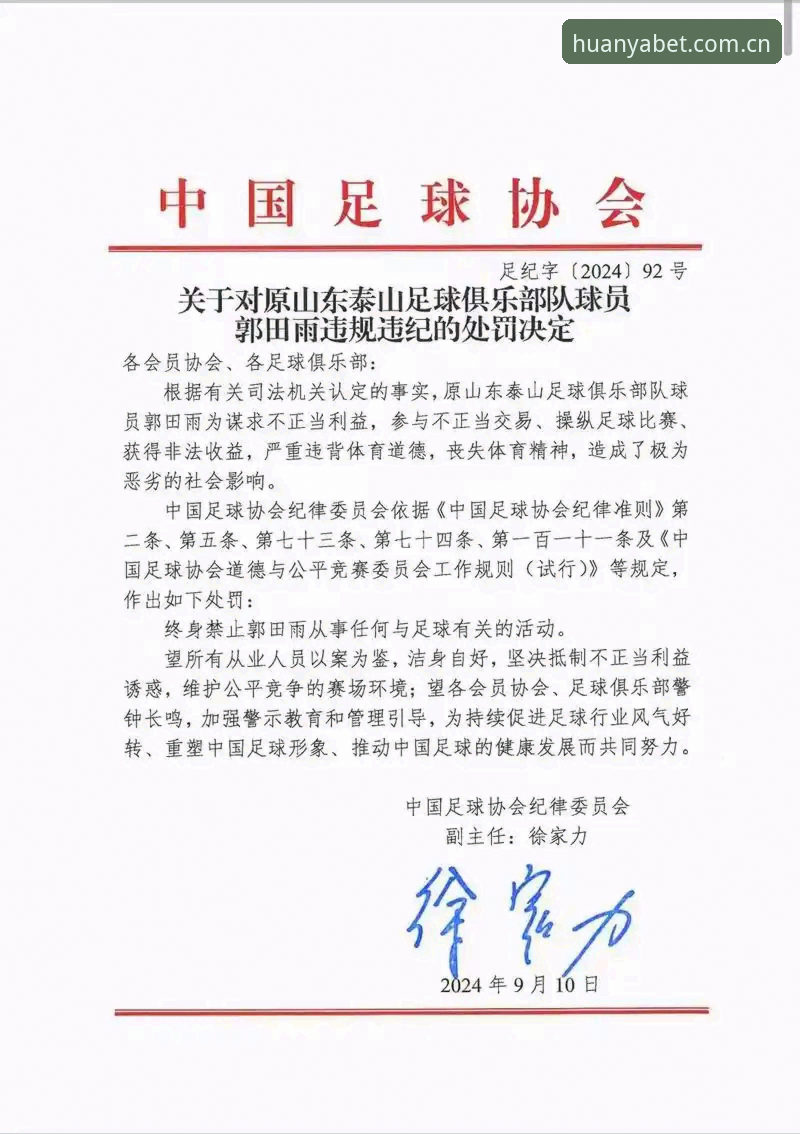 环亚体育登录教程哪个好 中国足协第三批禁足名单全面解析:17人终身禁赛背后的行业乱象深度解读